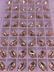 Лодочки Gold Crystal 7*15mm